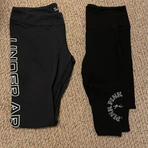 Under Armour & Pink Leggings